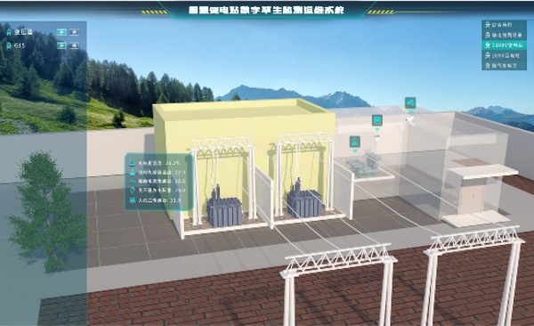 智慧變電站數字孿生監測運維系統